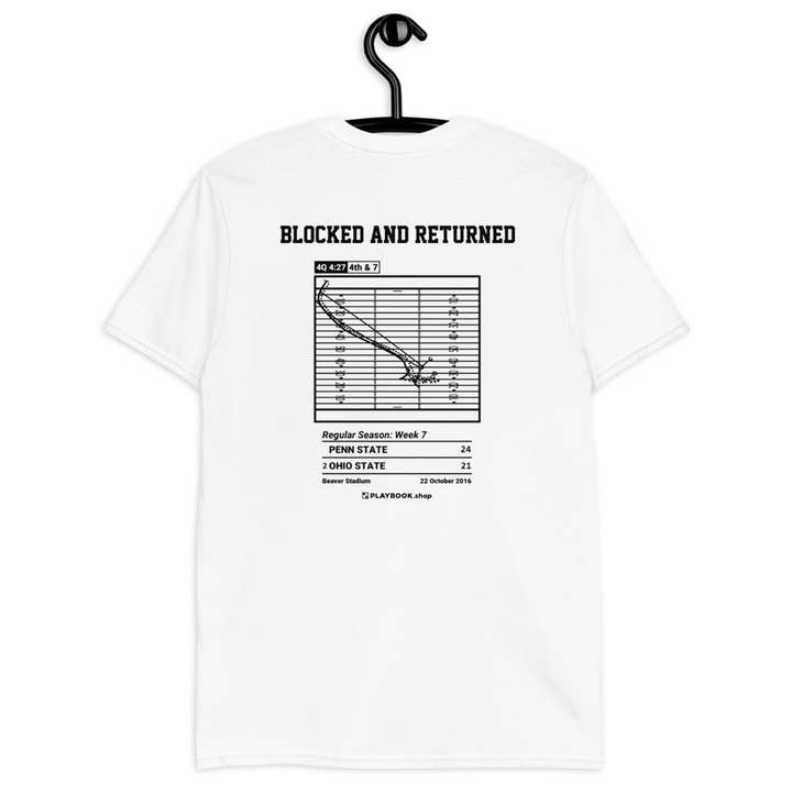 Camiseta de las Mejores Jugadas de Fútbol de Penn State: Bloqueado y Devuelto (2016) para venta al por mayor de Playbook Products