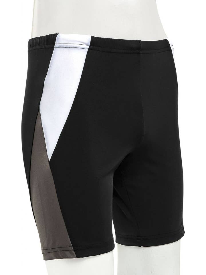 Argisa Men's Long-Legged Swimsuit Black for wholesale on Faire