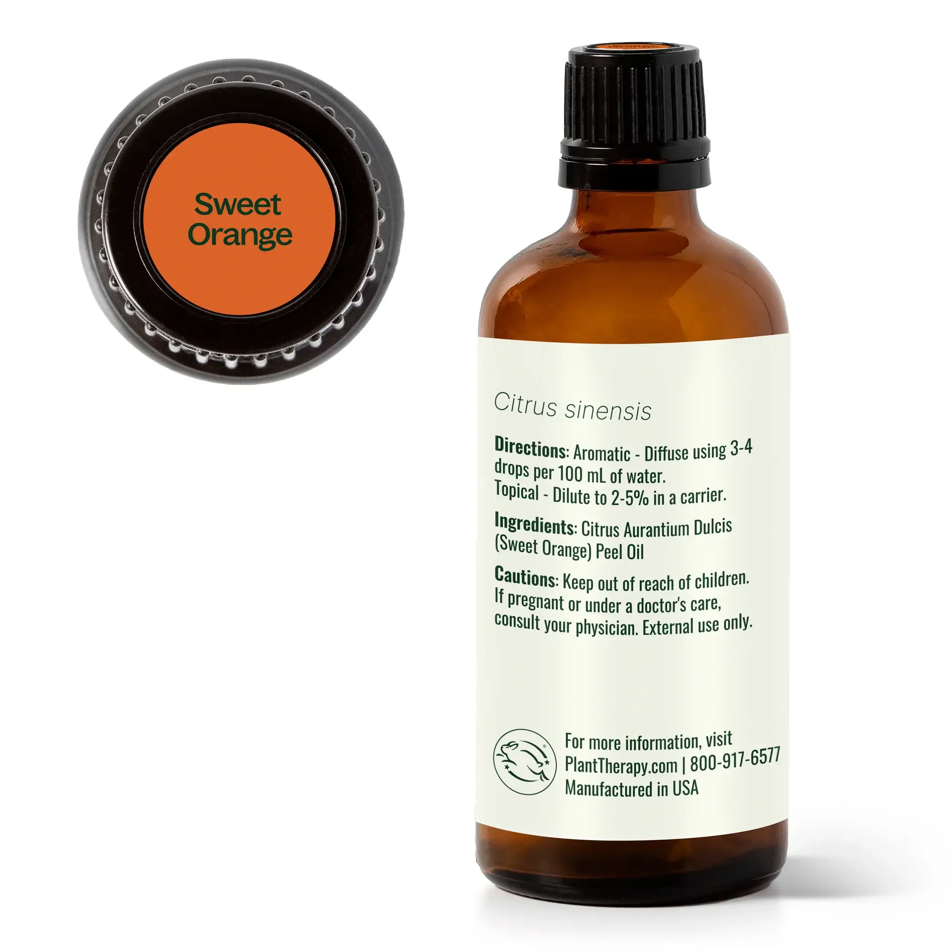 Plant Therapy - Wholesale Essential Oil - Sweet Orange Essential Oil 100 mL1