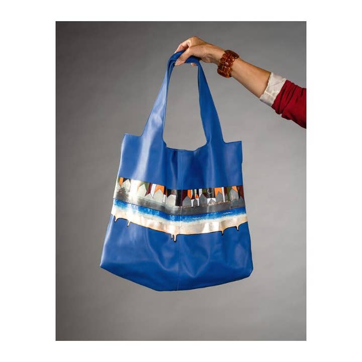 Eva Zuccolo - Wholesale Tote Bag - Women's - Landscape in the Blue1