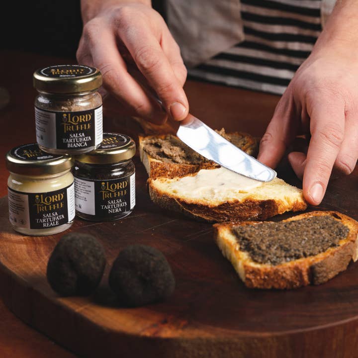 LORD TRUFFLE - Wholesale Sauce - Sauce with white truffles and parmesan 80g, Royal Truffle2