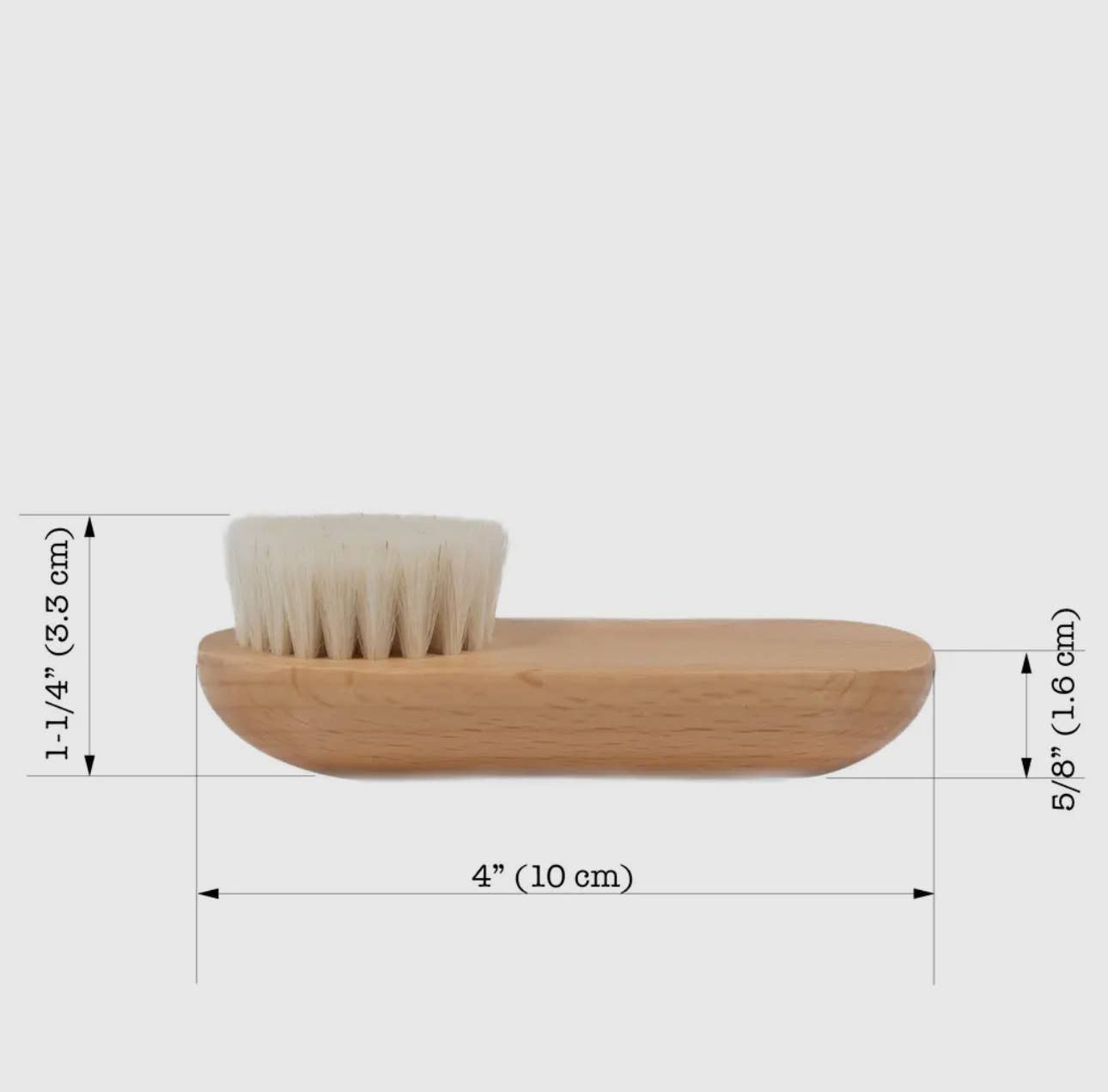 Smile Boutiques - Vente Pinceau de maquillage joue/visage - Brosse à visage écologique sans plastique 6