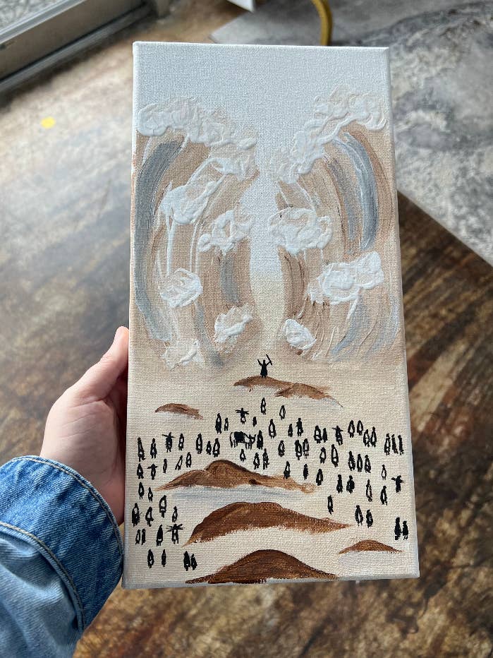 Moses Parts The Sea for wholesale by Christian Artwork Co.