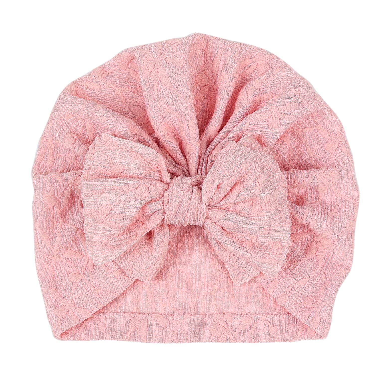 Little Chic Boutique - Venta al por mayor Gorro - Bebés - Accesorios para bebés al por mayor: Sombreros transpirables de encaje de color sólido con lazo para infantes V38240611000513