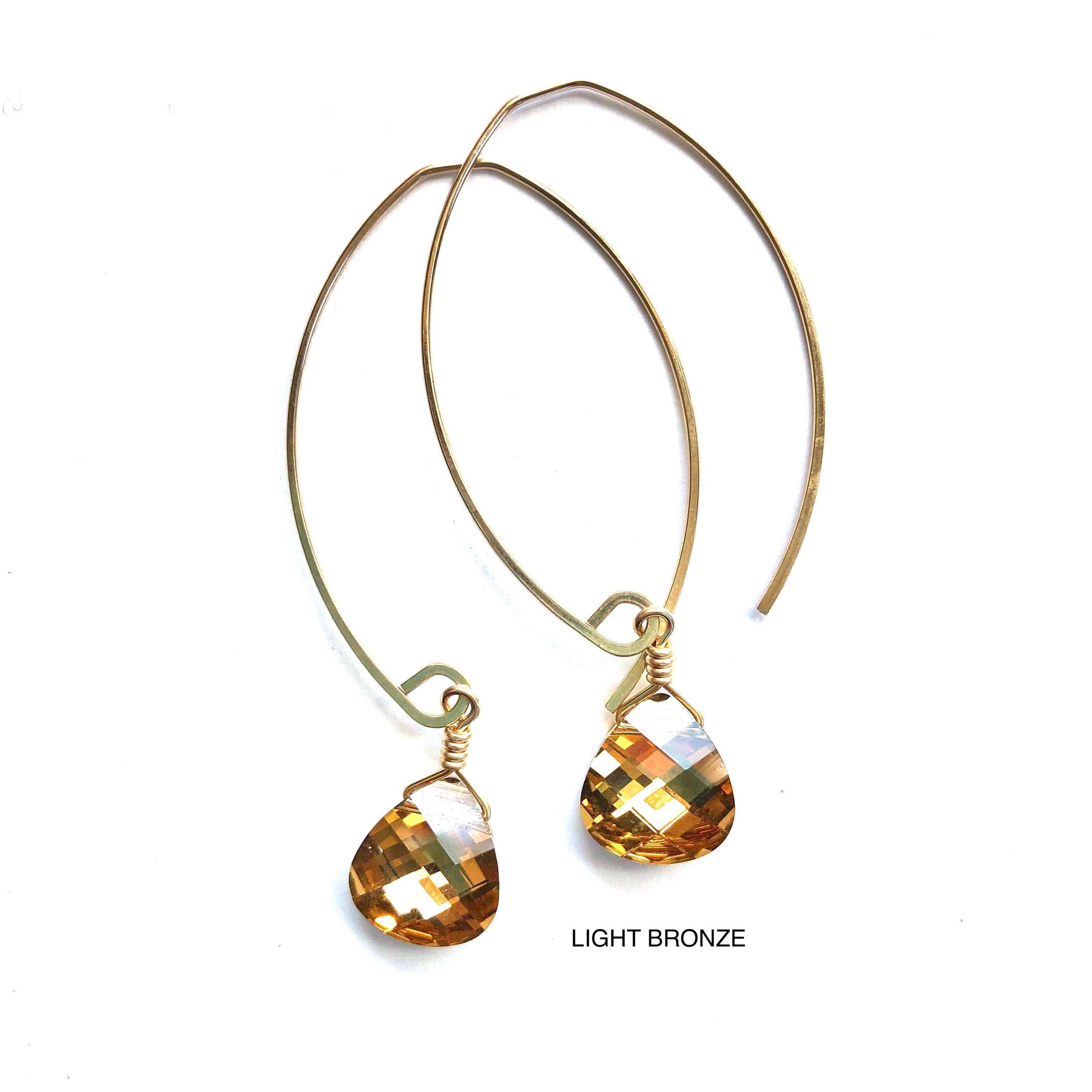 noon designs - Wholesale Dangle Earrings - mini Swarovski earrings11