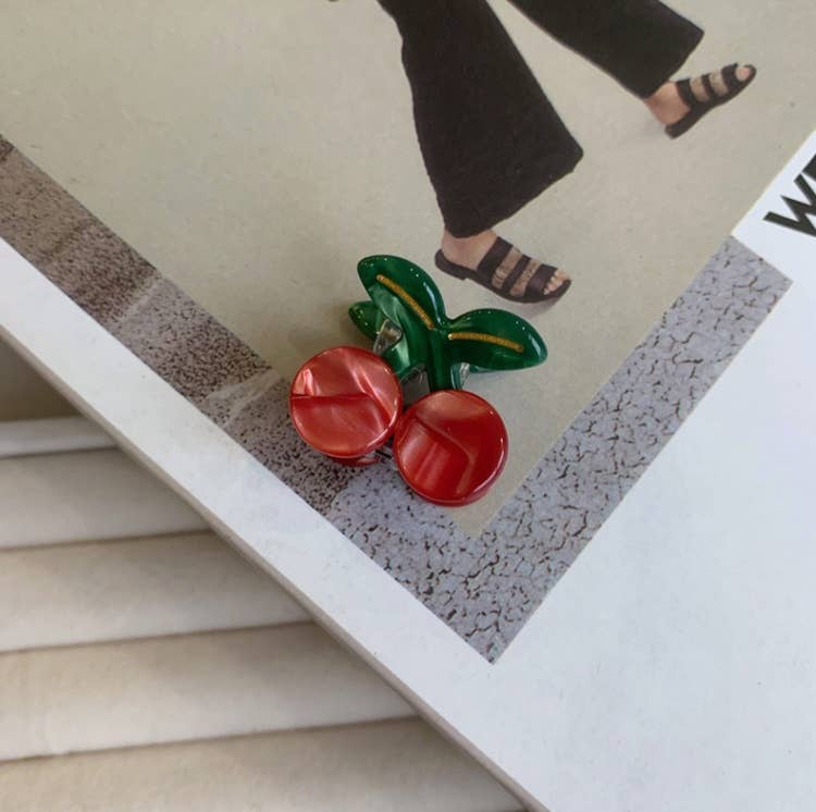 Assorted Adorable Mini Fruit Hair Claws (DEKARI) for wholesale on Faire2