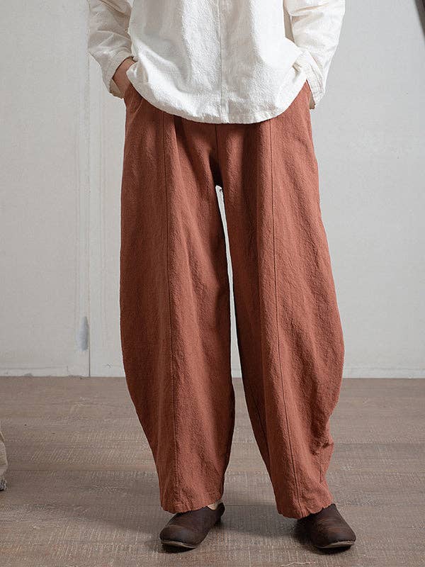 UZ Wholesale Store - Wholesale Pants - Women's - Simple High Waisted Solid Color Wide Leg Pants2