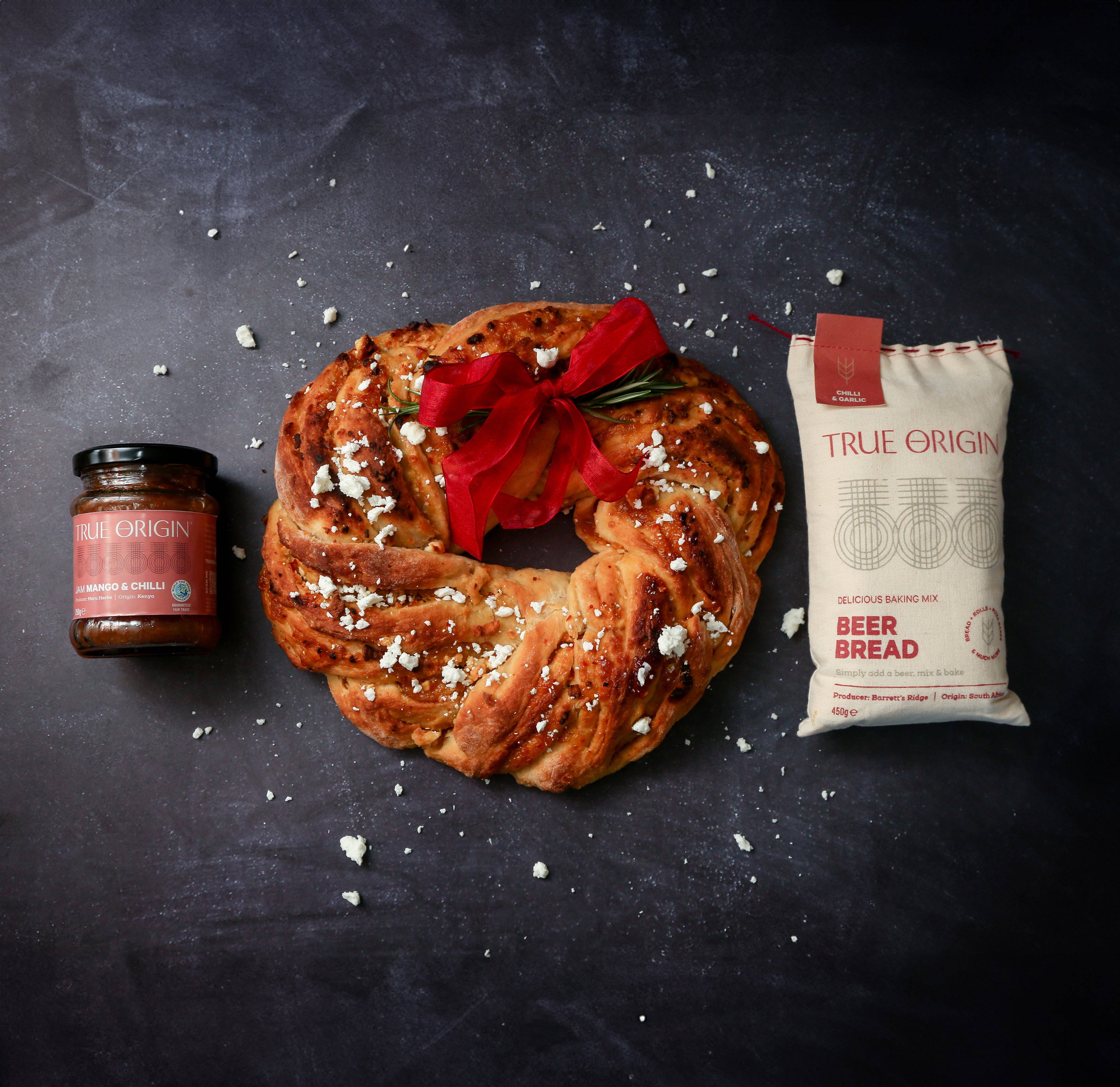 True Origin Foods – wholesale Bread mix – Chilli & Garlic Beer Bread (450g)11