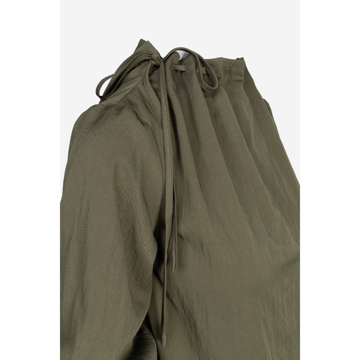 Naked Zebra - Wholesale Blouse - Women's - Long Sleeve Cinched Mock Neck Blouse23