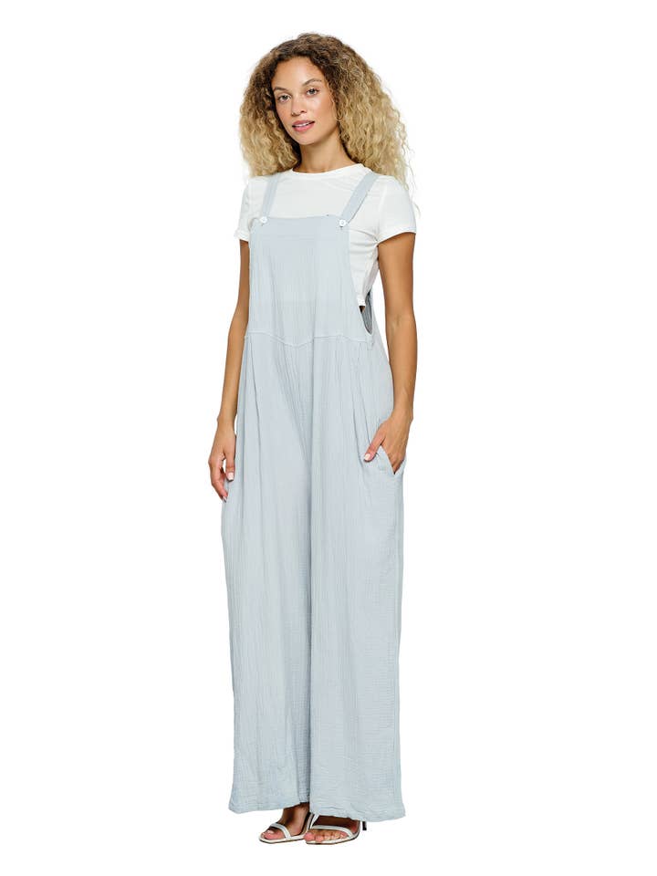 Yak & Yeti - Wholesale Overalls - Women's - Overall Boho Casual Crinkle Cotton8