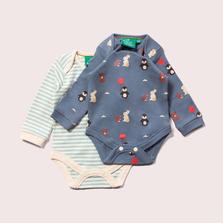 Conjunto Baby Biológico Artic Friends - 2 Pack-Pack por atacado de Little Green Radicals EU