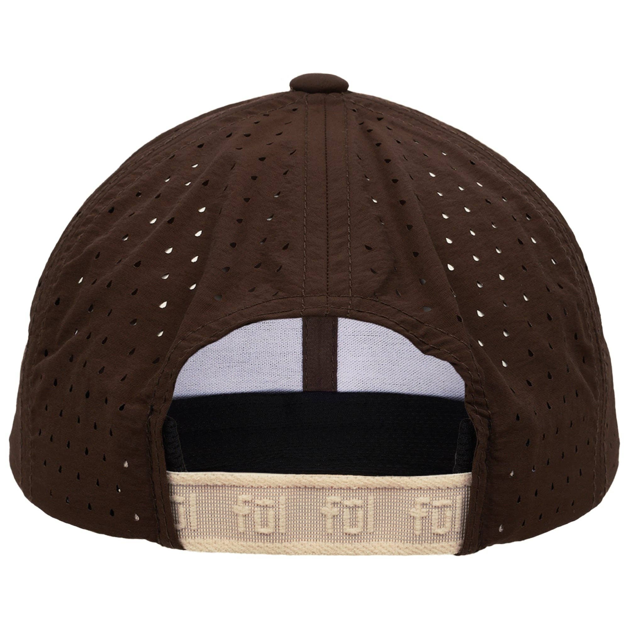 Concept One - Wholesale Baseball Cap - Unisex - FŪL Perforated Nylon Cap with 3D Rubber Logo and Elastic Logo Backstrap2