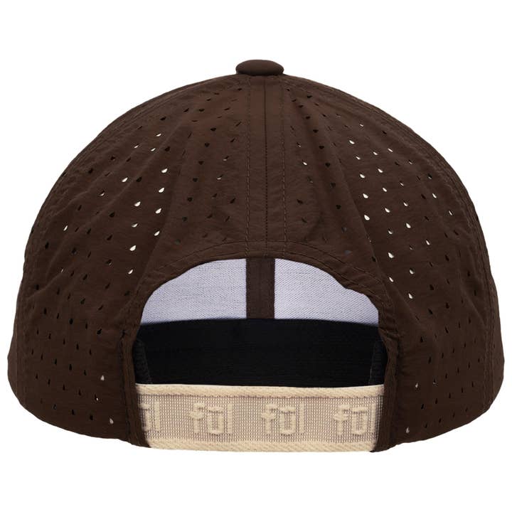 Concept One - Wholesale Baseball Cap - Unisex - FŪL Perforated Nylon Cap with 3D Rubber Logo and Elastic Logo Backstrap2