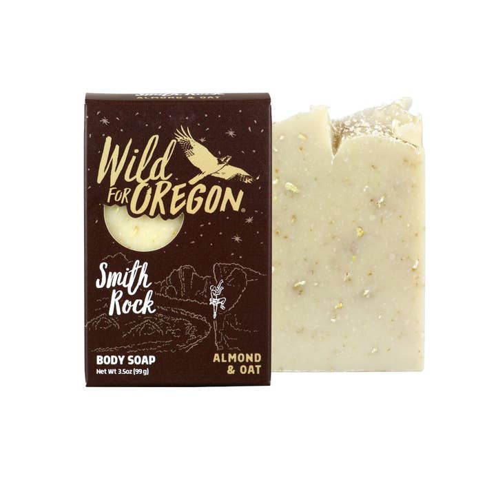Wild for Oregon - Wholesale Bar Soap - SMITH ROCK Almond & Oat1