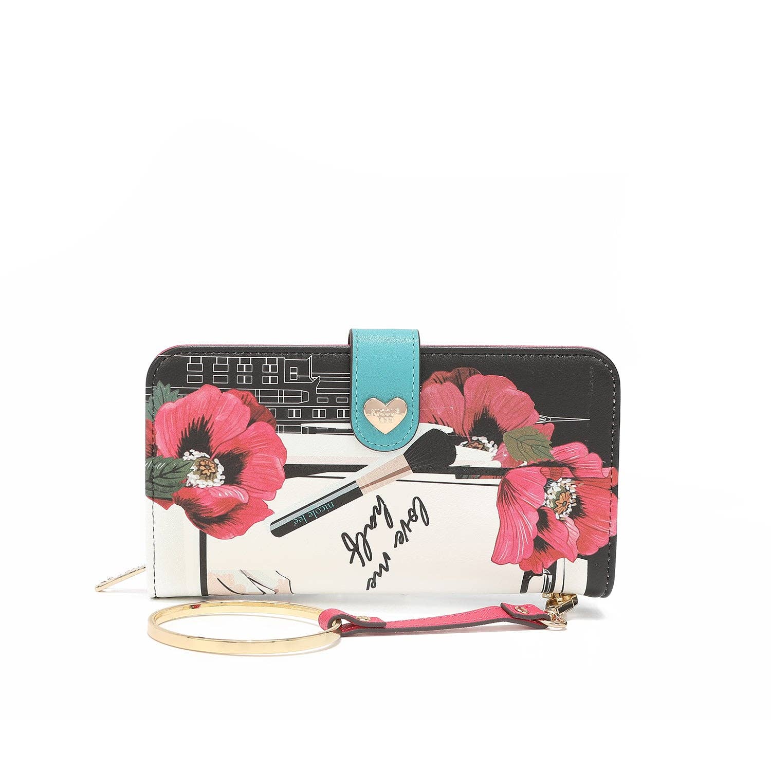 Nicole Lee – Carteira - Mulher por atacado – CARTERA IMPRESA MODA CON CREMALLERA25