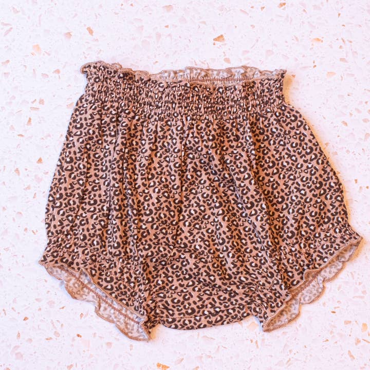 Emma Grace Shoppe - Wholesale Underwear/Diaper Cover - Baby - Emma Grace Shoppe- Organic Bloomers- Leopard