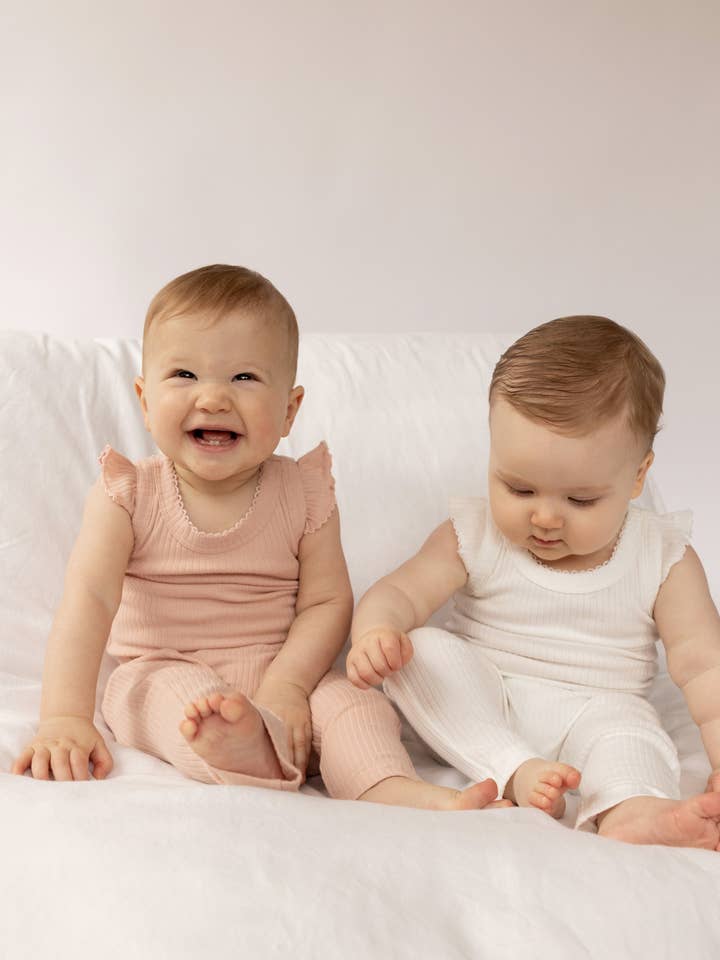 RAI & CO - Wholesale Bodysuit (non-footed) – Baby - Frill Basic Singlet Bodysuit3