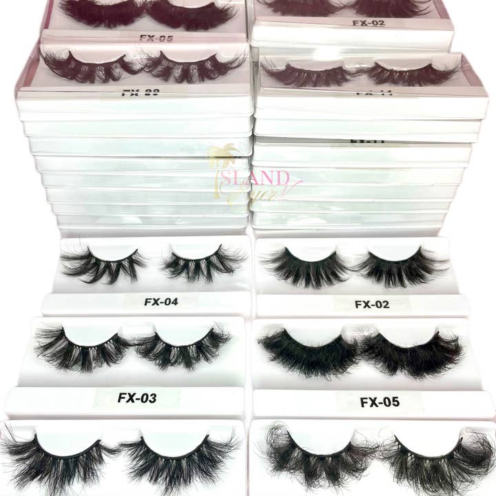 25mm Faux Minks Wholesale for wholesale by Island Eyez Vendor