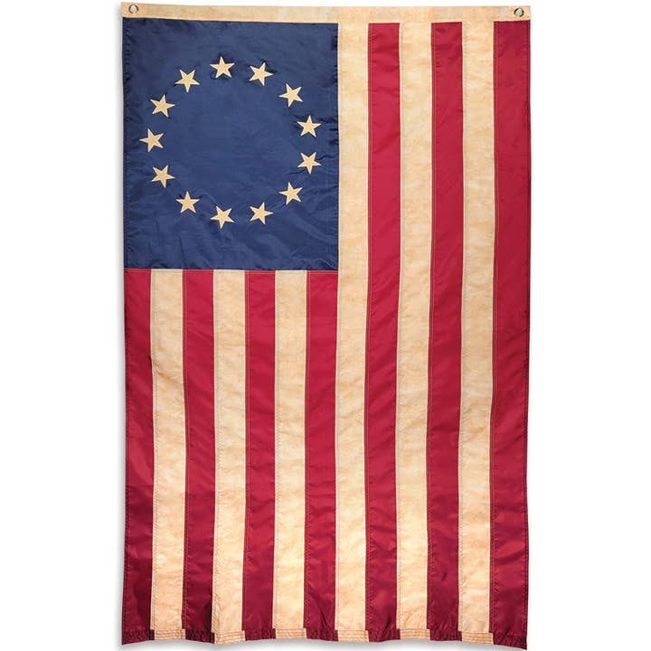 Premier Kites & Designs - Wholesale Flag - 36 in. Grommeted Flag - Betsy Ross0