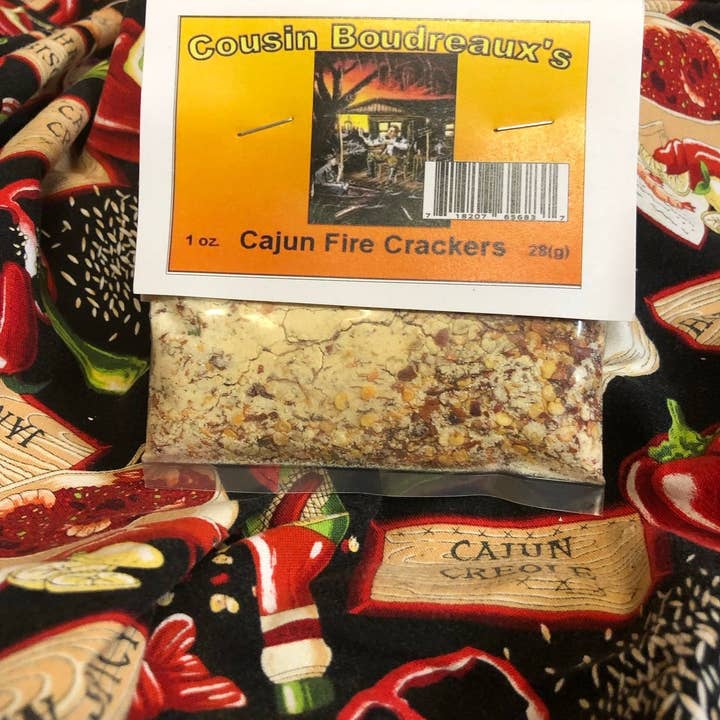 Cousin Boudreaux's Cajun Foods - Wholesale Crackers - Cousin Boudreaux's Cajun Fire Cracker Mix