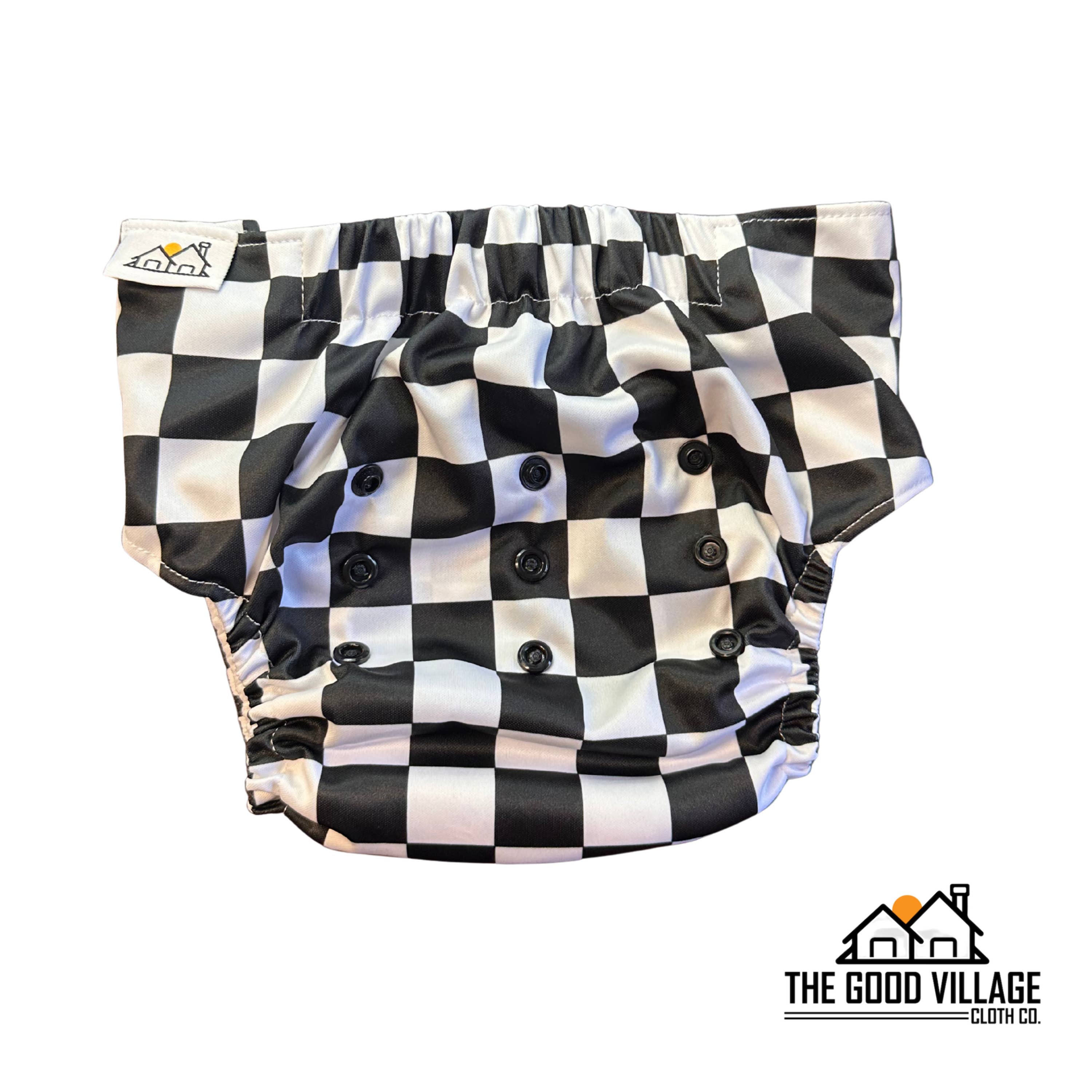 The Good Village Cloth Co + Market - Wholesale Underwear/Diaper Cover - Baby - Toddler Trainers - Check Me Out