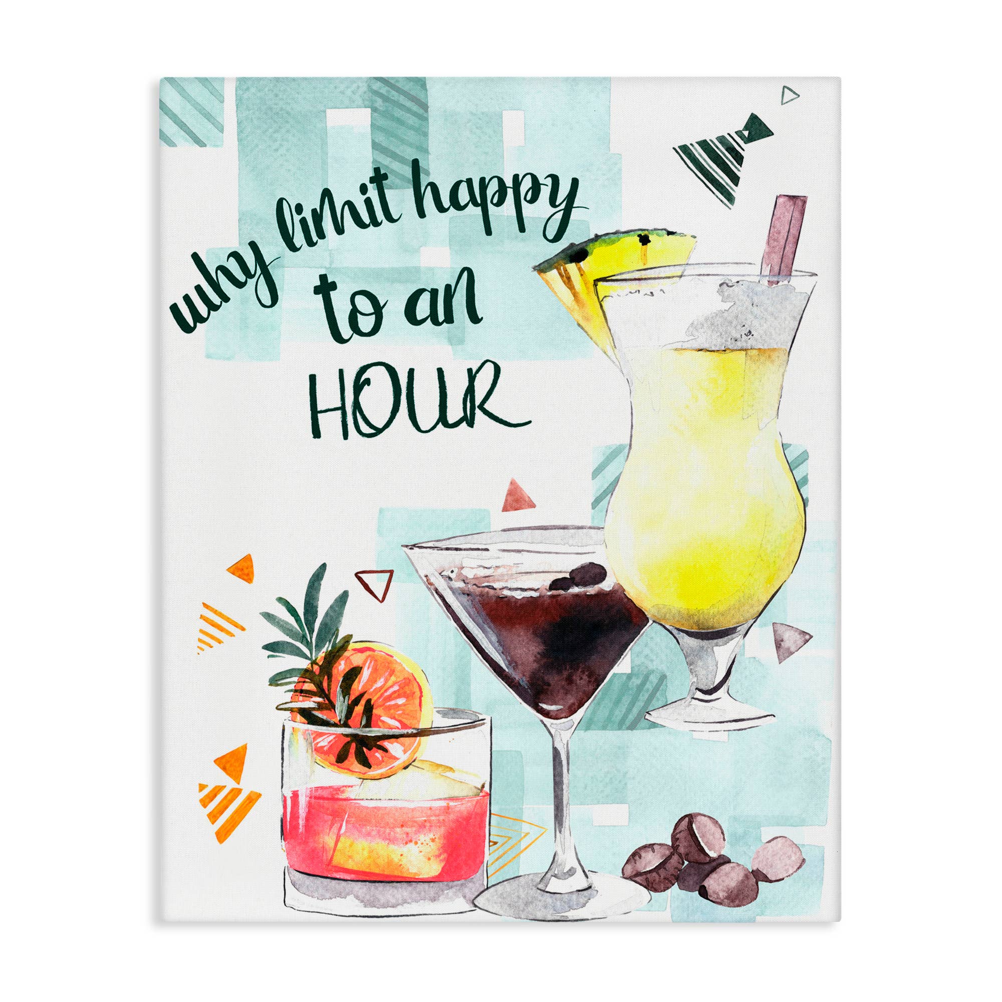 Stupell Industries – wholesale Wall sign – Why Limit Happy To An Hour - Unframed Wall Art5