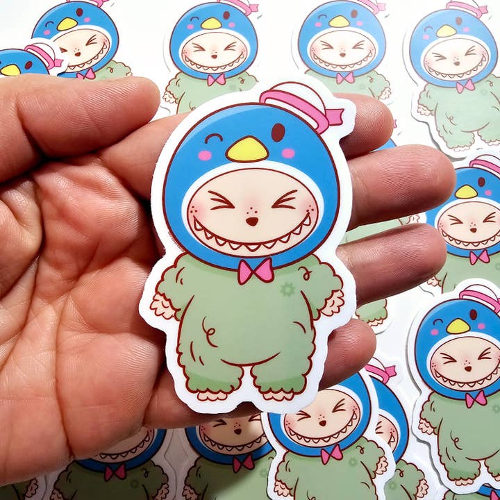 TUXEDO STICKER for wholesale by Jennyray illustrations