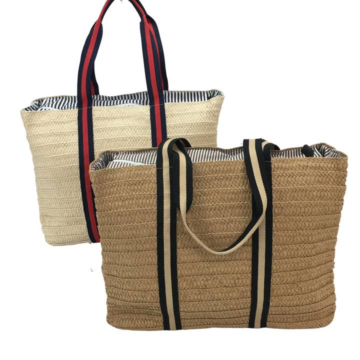 C1A1 - CE 6441 - Bolsa de paja o asa a rayas para venta al por mayor de Boca Tennis & Golf Bags