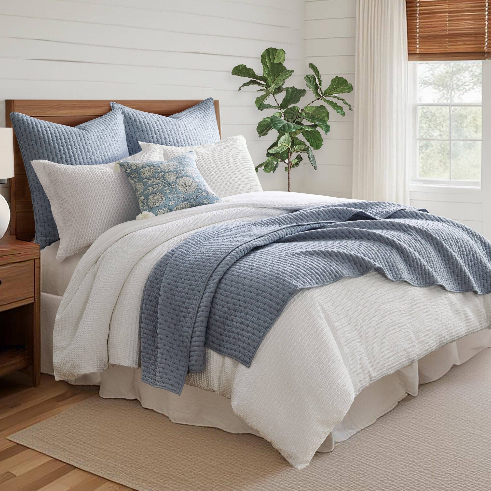 Levtex Home - Vente Parure de lit - Ensemble de couette en point de croix123