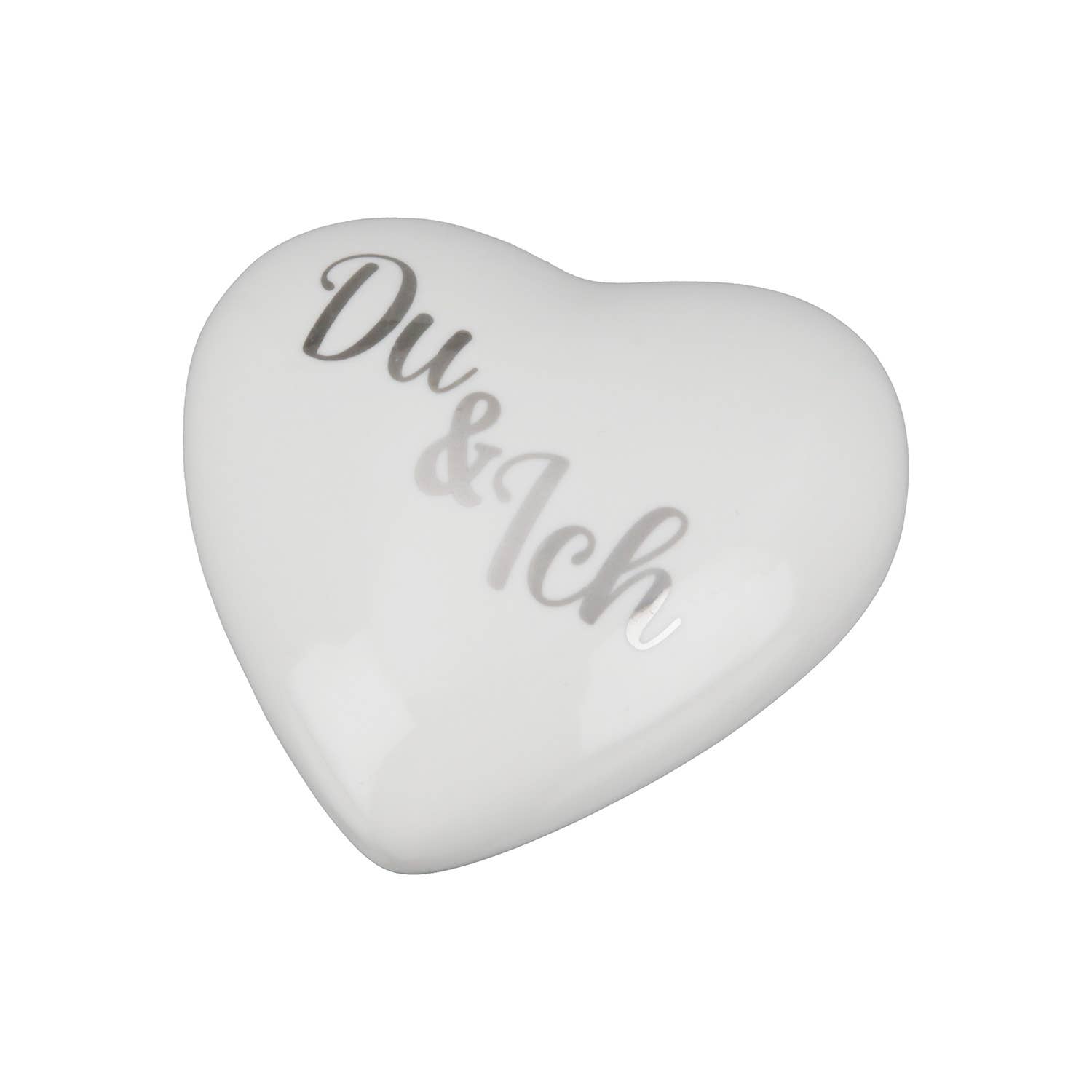 Gilde Handwerk Macrander GmbH & Co. KG - Wholesale Decorative Tabletop Object - Porcelain heart “You & I” VE 12