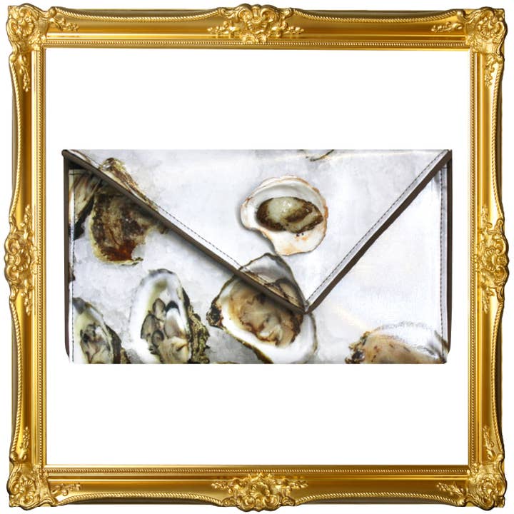 Bolso de mano cruzado Oyster - Hecho a mano en EE. UU. para venta al por mayor de Kent Stetson Handbags