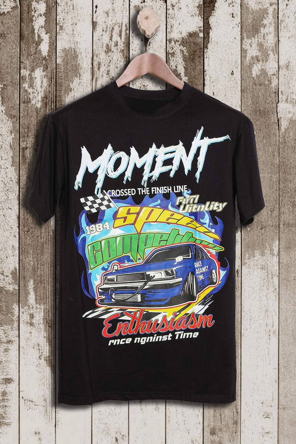 Fashion Combination – Großhandel Bluse – Damen – Coolane Brief- & Auto-Print-T-Shirt22