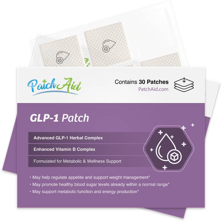 PatchAid - Wholesale Oral Supplement/Vitamin - GLP-1 Support Patch – Appetite Control & Metabolic Support
