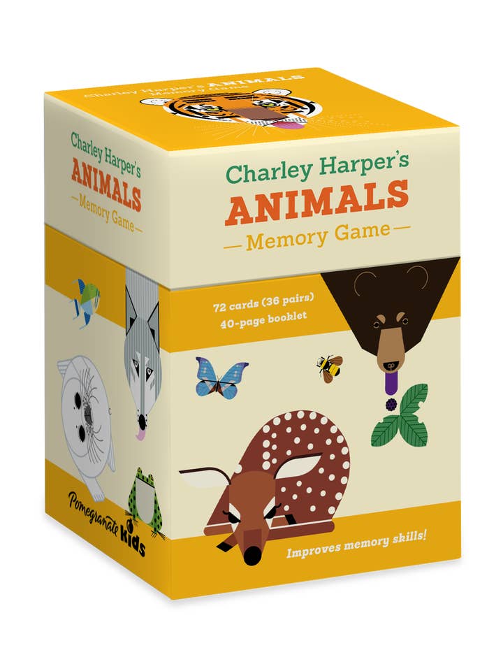 Juego de Memoria de Animales de Charley Harper para venta al por mayor de Pomegranate