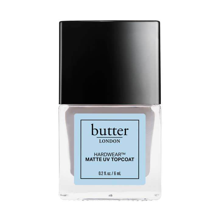 Hardwear Matte UV Topcoat, 0.2 fl oz for wholesale by butter LONDON