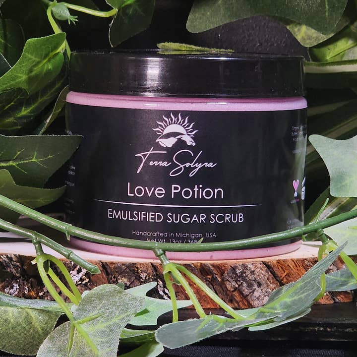 Terra Solyra LLC - Wholesale Body Scrub/Exfoliant - Love Potion Sugar Scrub2