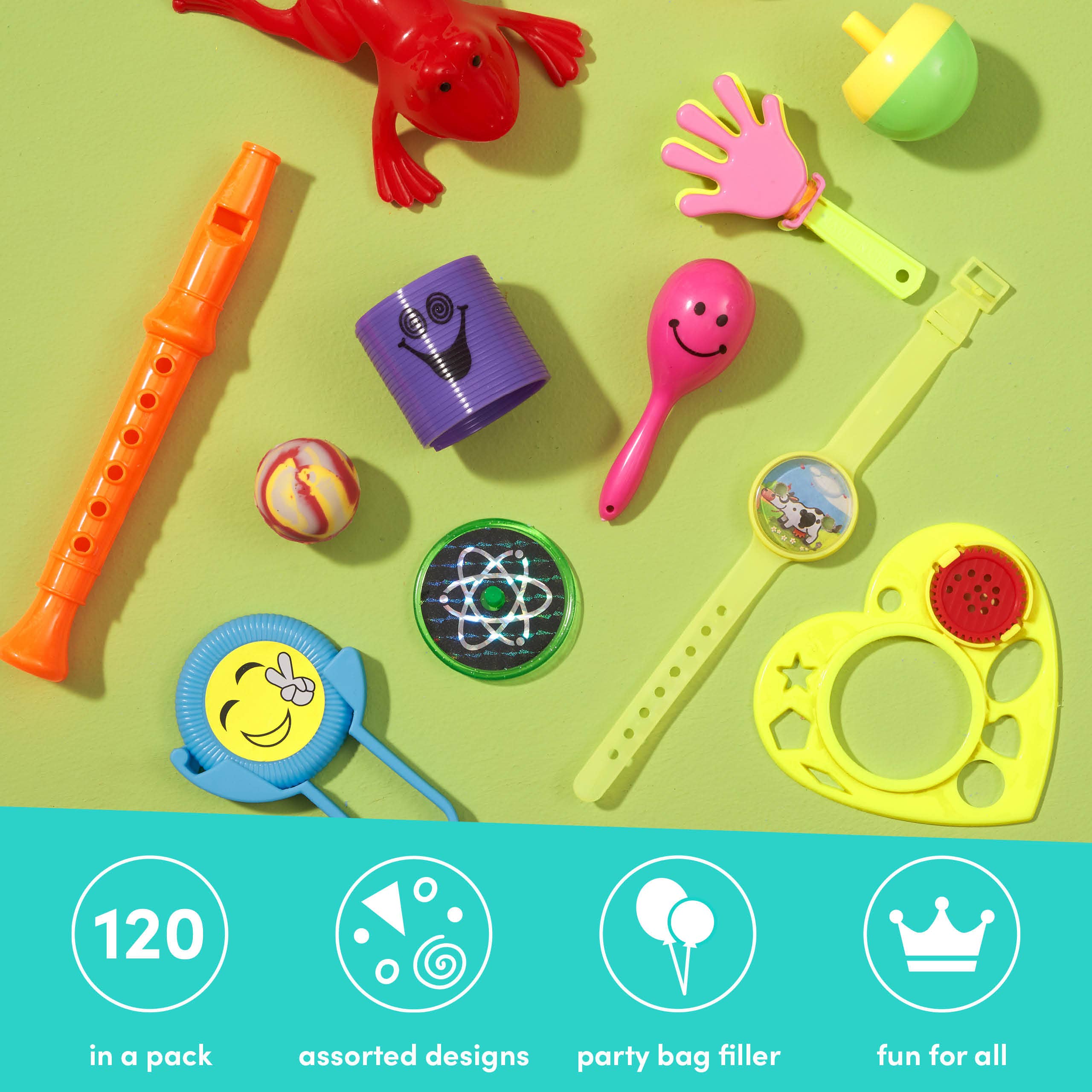 The Twiddlers – Conjunto de brinquedos - Crianças por atacado – Pacote de 120 brinquedos variados1