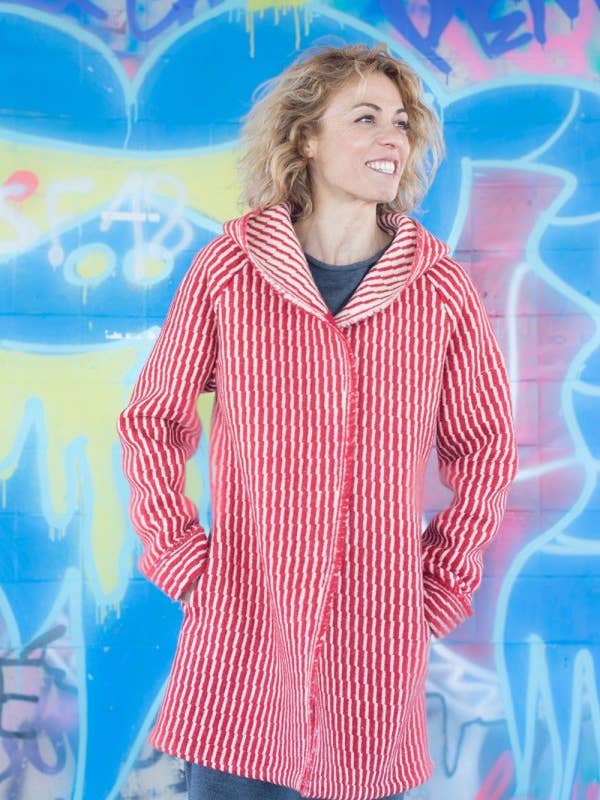 Abrigo « Aire » de lana portuguesa pura - Colores surtidos para venta al por mayor de Chicoração