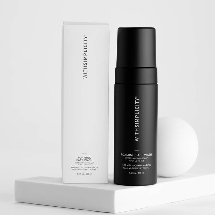 Natural Daily Foaming Cleanser for Normal/Combo Skin for wholesale by withSimplicity