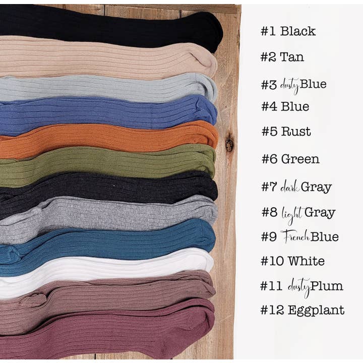 OLIVE & CRADLE - Wholesale Tights - Kids - Ribbed Tights Stockings9