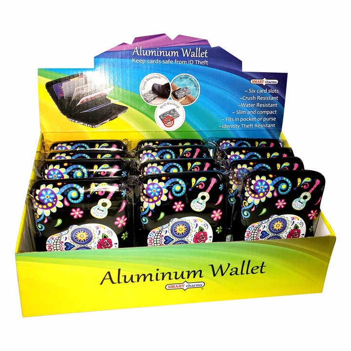 Smart Charms - Wholesale Wallet - Women's - Sugar Skull Wallets1