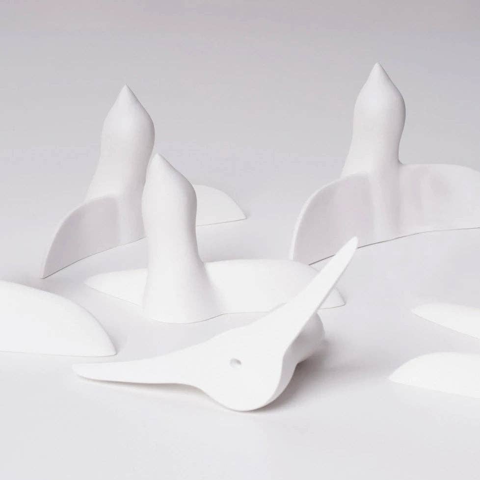 Formpoet - Wholesale Wall Accent - Big flock (8 birds)2