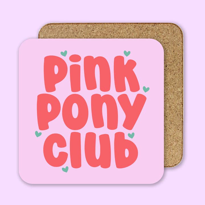 Pink Pony Club - Chappell Roan Coaster for wholesale by Danni Boden Designs