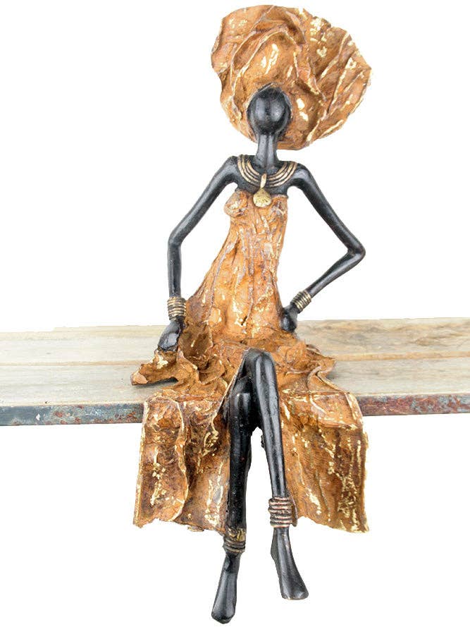 Brons sittande 40 cm brun nr 11 för wholesale av Lafi Bala