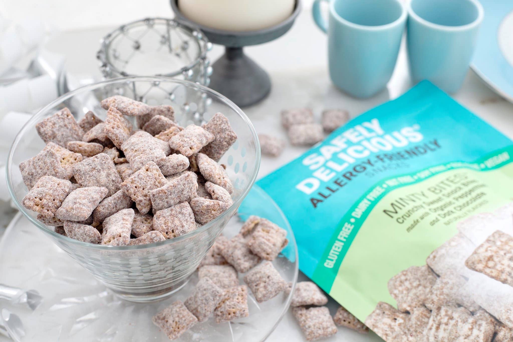 Safely Delicious, LLC - Vendita all'ingrosso Barrette - Minty Bites 1 oz - Senza allergeni, senza glutine, vegano2