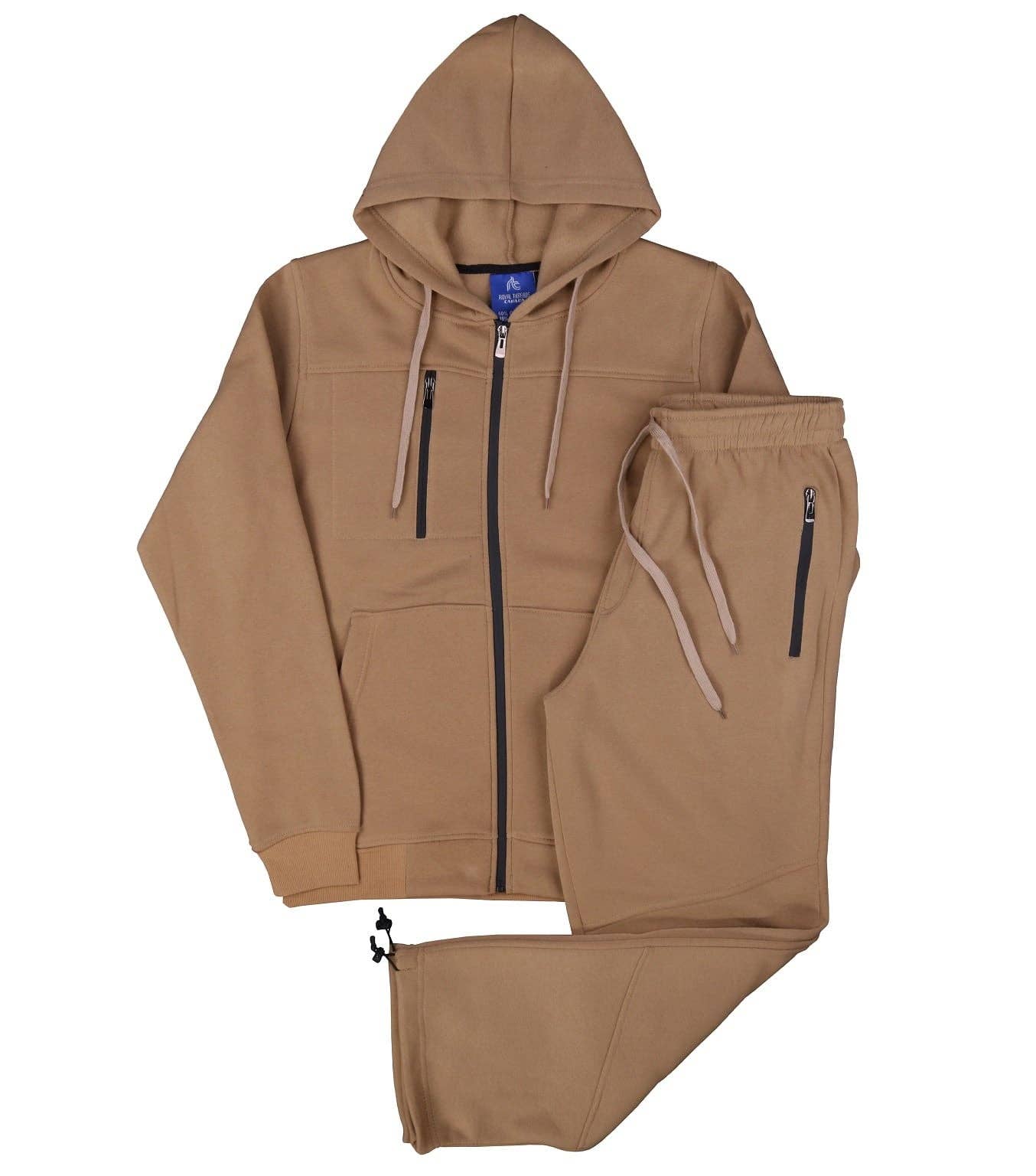 Royal Threads - Vente Survêtement – homme - Ensemble survêtement 2 pièces homme en molleton chaud0