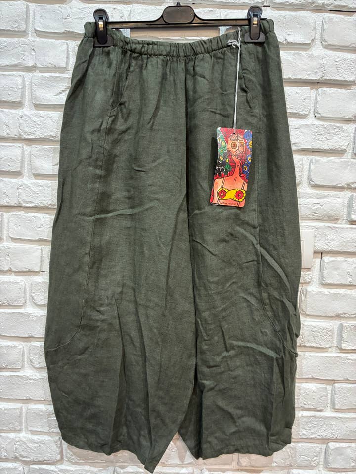 la maison des fibres naturelles - Wholesale Pants - Women's - linen pants 669057 100% LINEN47