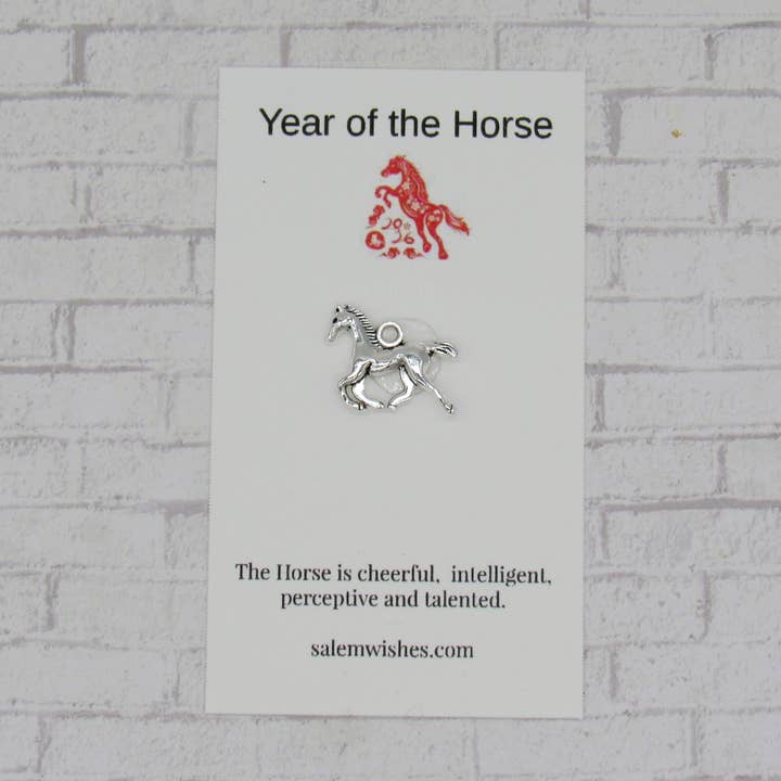 Horse Charm, Year of the Horse, 2026 Year of the Horse for wholesale by Salem Wishes