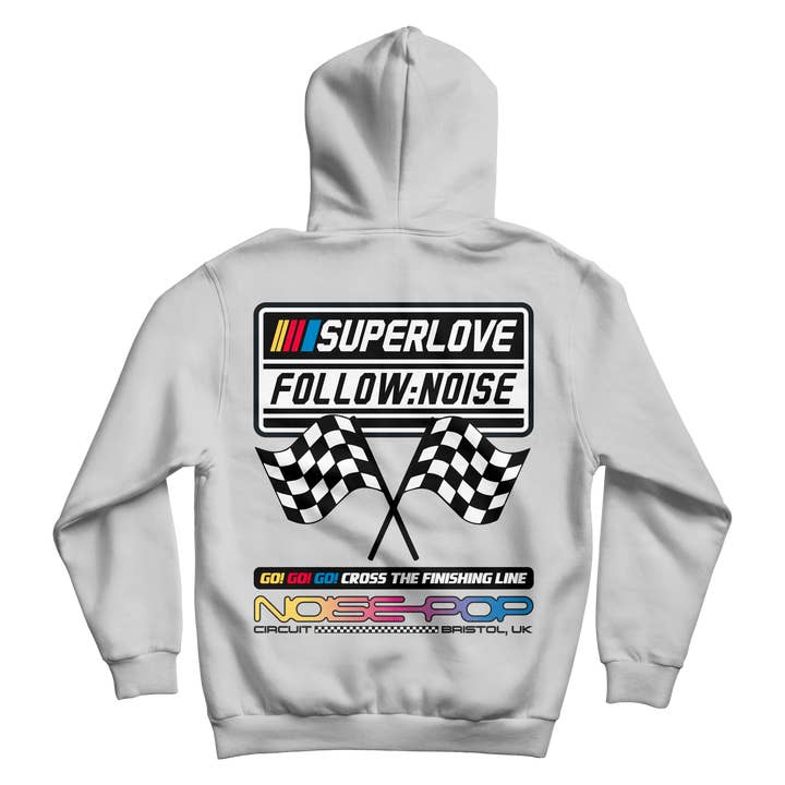 GO! Light Grey Hoodie for wholesale by Rude Records