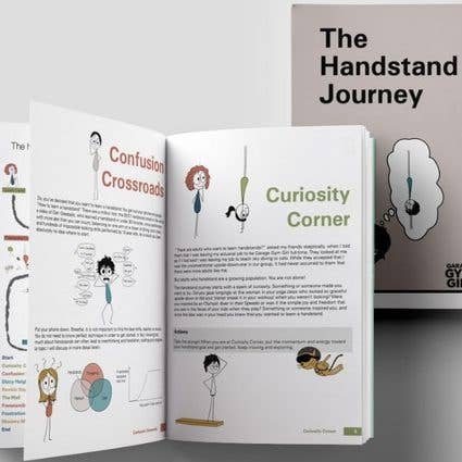 De handstand reis voor wholesale door Company: Motion Impulse. Brands: Handstand Factory, The Handstand Press Magazine, Modern Methods of Mobility